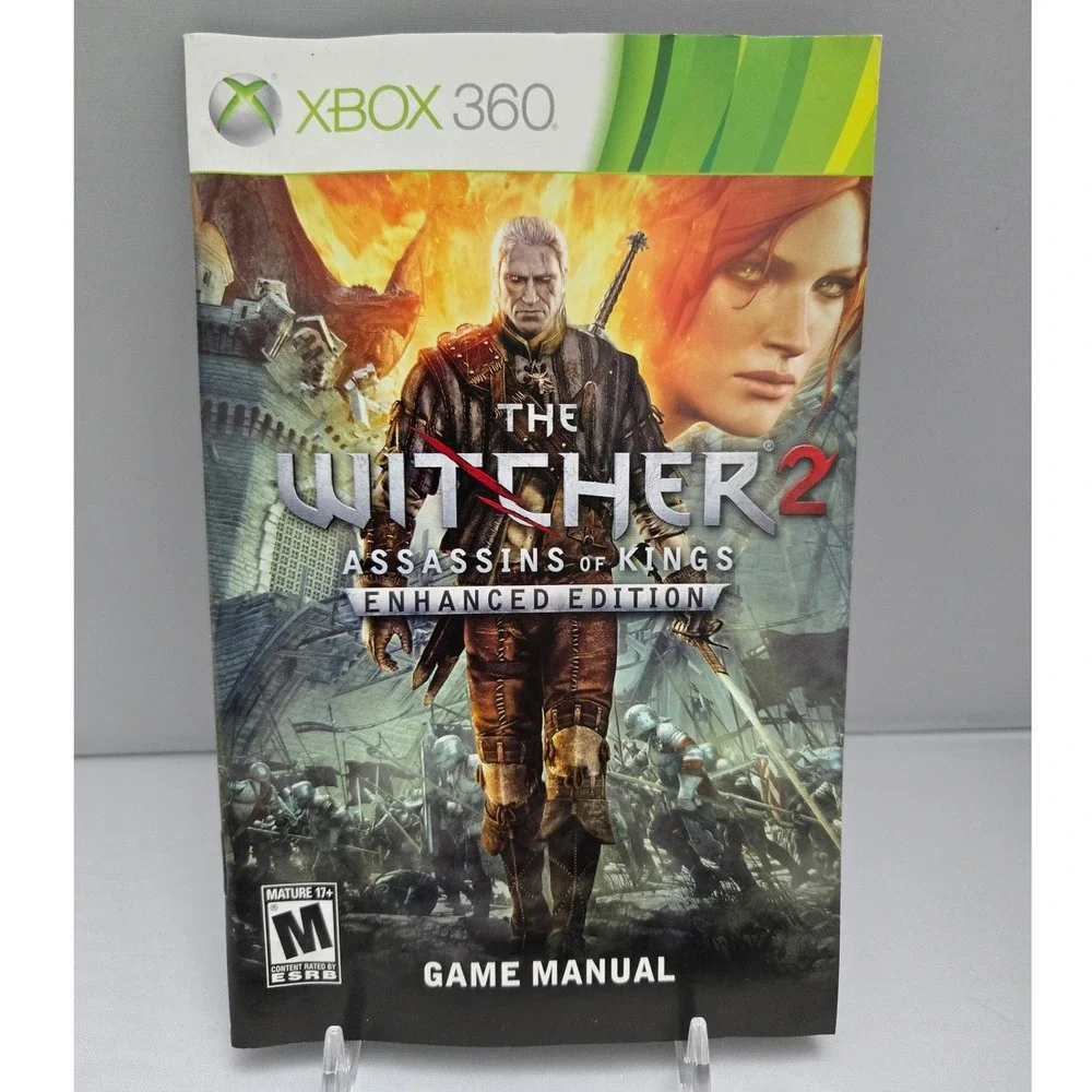 The Witcher 2 Assassins of Kings Enhanced Edition Silver Box(Xbox 360) CIB Works